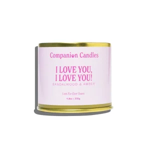 Companion Candles I Love You, I Love You!