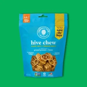Project Hive Dog Chew Treats Peanut Butter, SMALL 8OZ