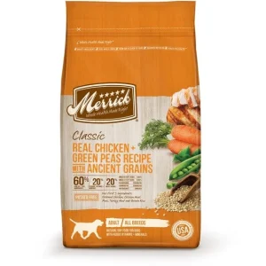 Merrick Classic Canine Chicken + Brown Rice with Healthy Ancient Grains Dry Dog Food - 12 lb Bag