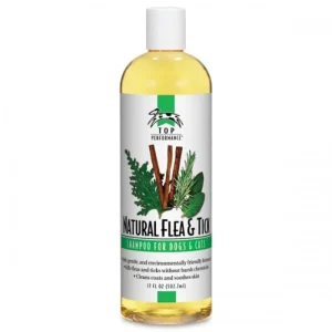 Top Performance Natural Flea&Tick Pet Shampoo 17 oz