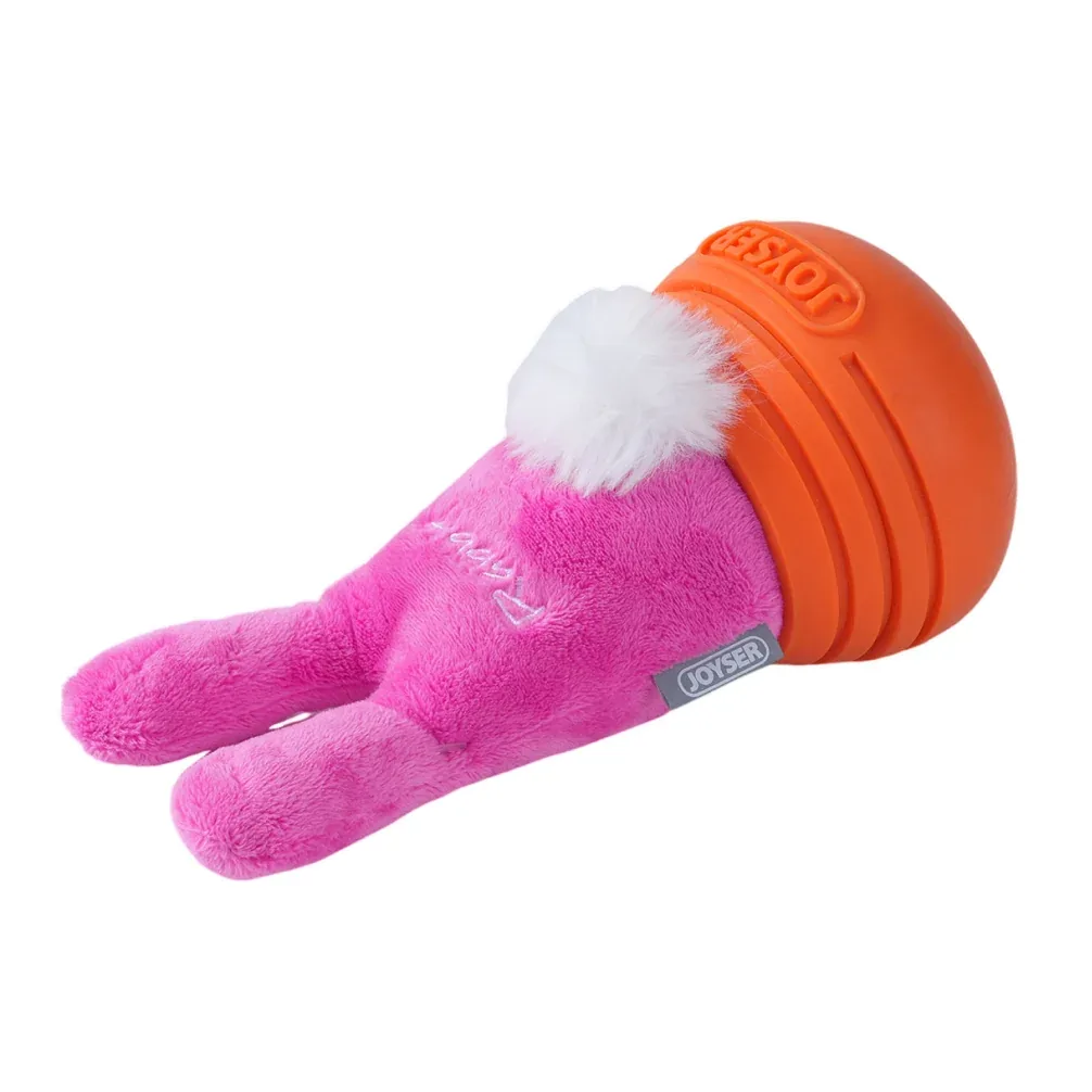 Joyser Woball Rabbit for Dogs (Pink/Orange) - Image 2