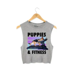 TreadMaster Puppies & Fitness| Crop Top