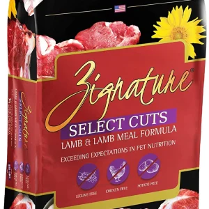 Pets Global Zignature Select Cuts Lamb Formula Dry Dog Food - 12.5 lb Bag