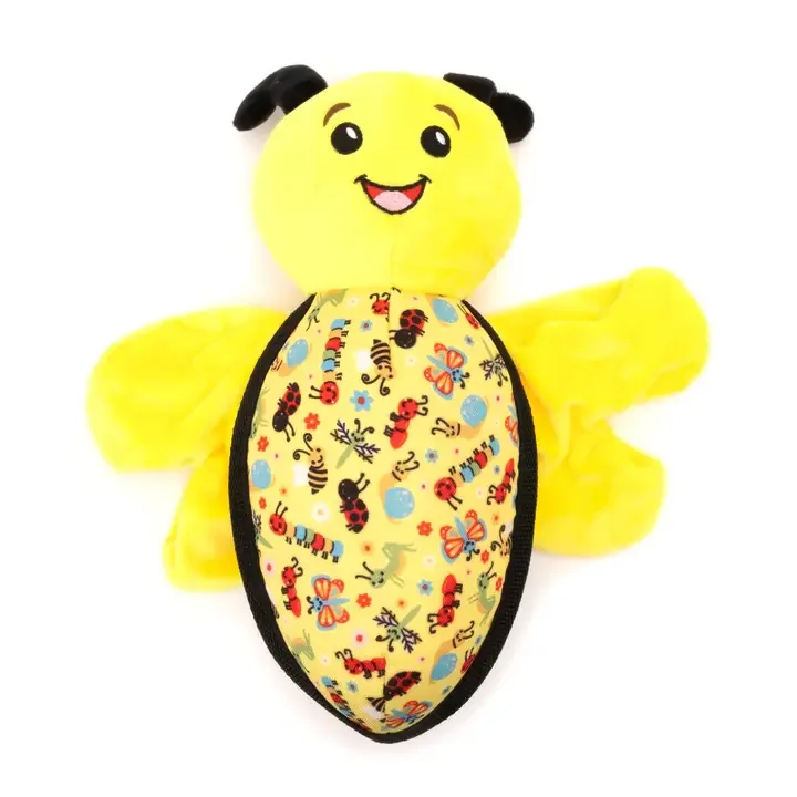 Spring Buzzy Bee Dog Toy