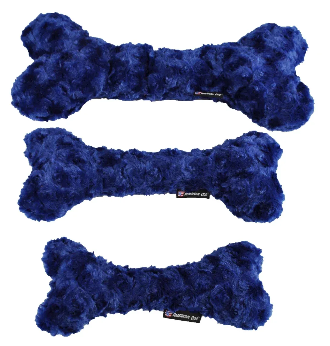 Nuggle Bone Plush Dog Toy - Squeaky & Soft 17 in Large