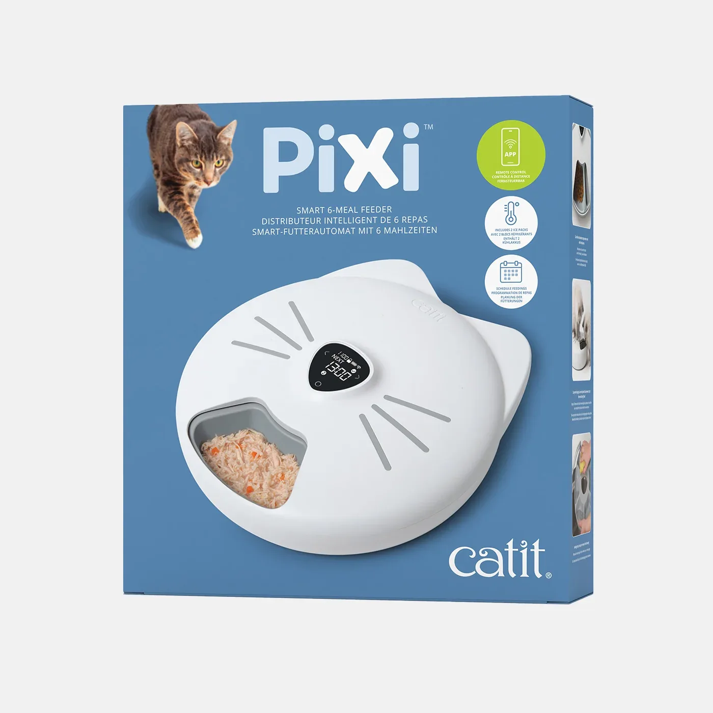 Catit Pixi Smart 6 Meal Feeder - Image 2