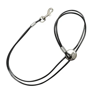 Vinyl Trach Saver, Black, Small