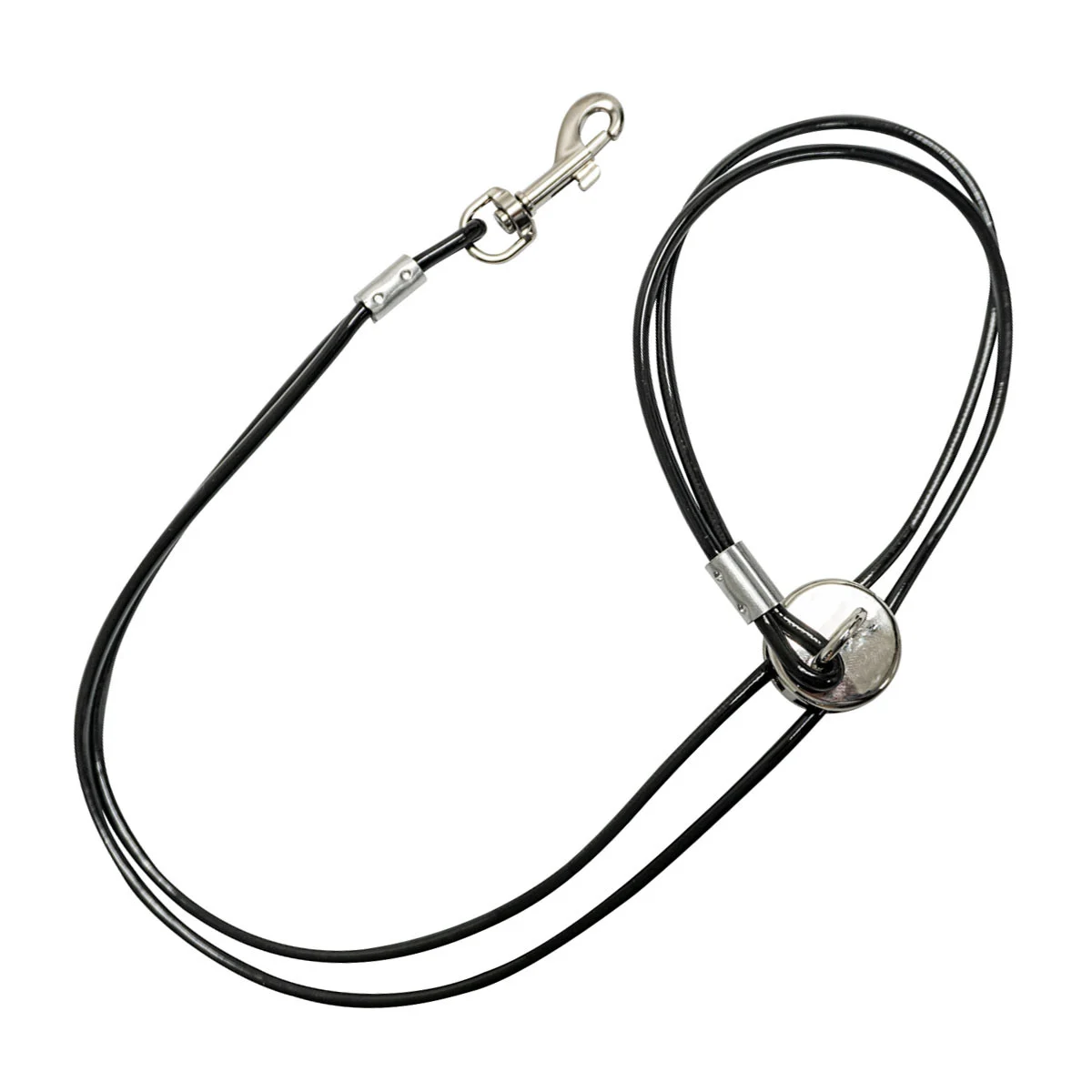 Vinyl Trach Saver, Black, Large