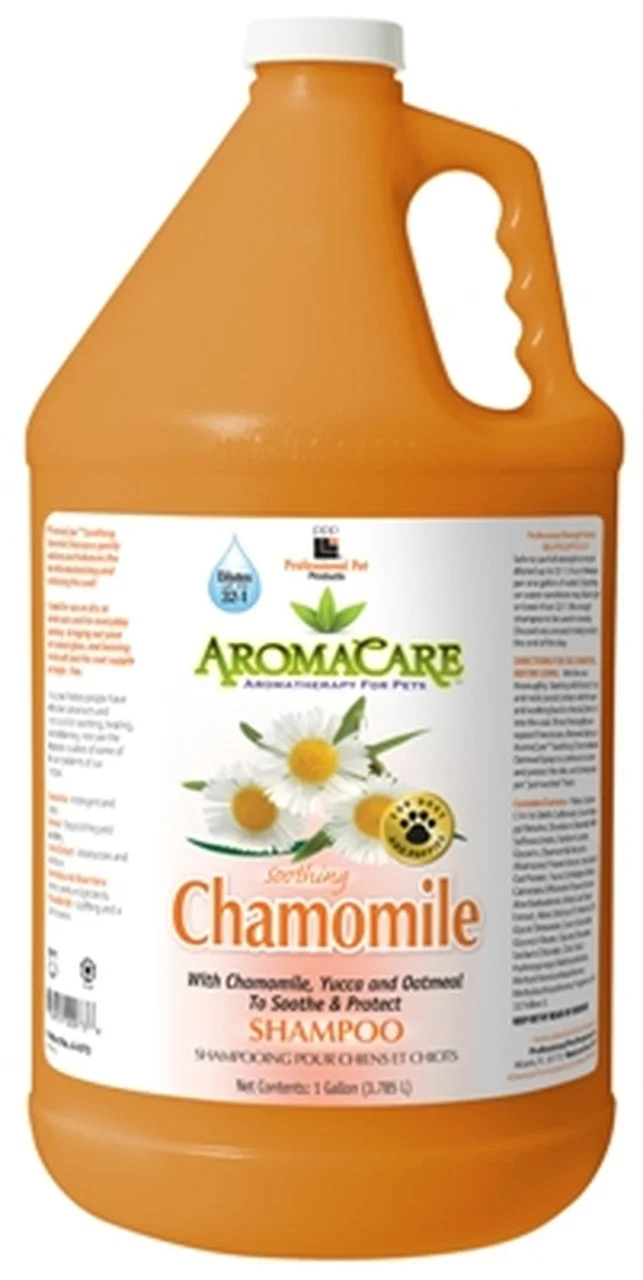 AromaCare Soothing Chamomile and Oatmeal Dog Shampoo, 1 Gallon