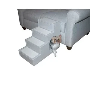 Pet Step IV With Pet Den- Essential Grey