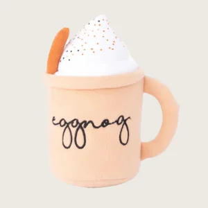 HOLIDAY EGGNOG DOG TOY