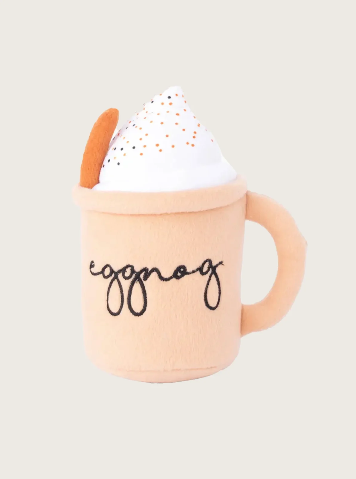 HOLIDAY EGGNOG DOG TOY