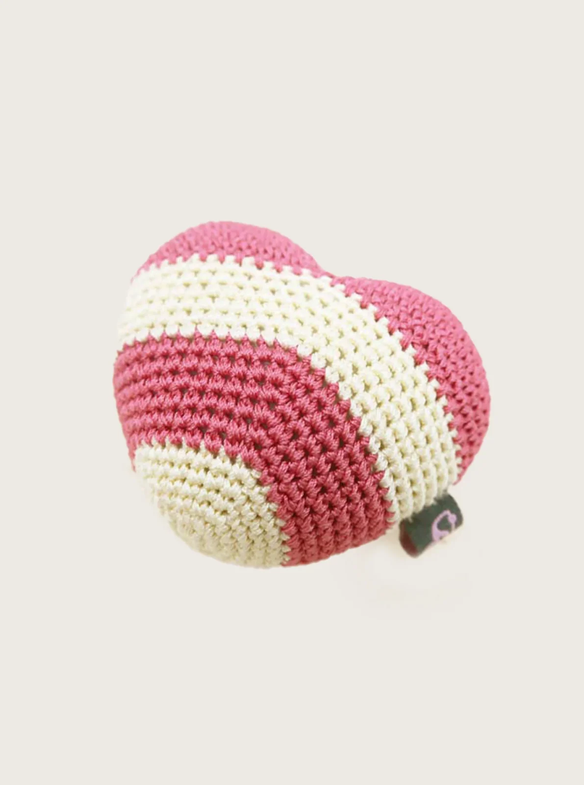HEART CROCHET DOG TOY