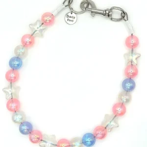 Cotton Candy Cosmos Beaded Collar