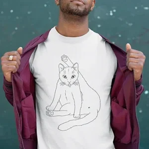 Privacy Please Cat T-Shirt