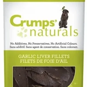 Crumps' Naturals Garlic Liver Fillets Chewy Dog Treats - 11.6 oz Bag