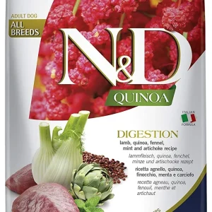 Farmina N&D Quinoa Digestion Lamb Dry Dog Food - 15.4 lb Bag