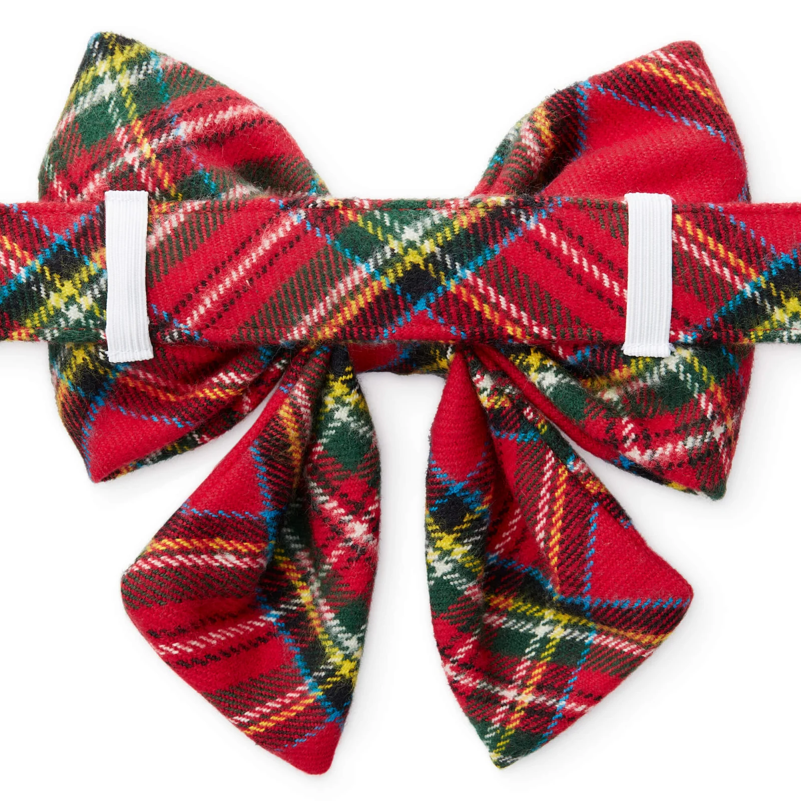Tartan Plaid Flannel Lady Dog Bow - Image 2