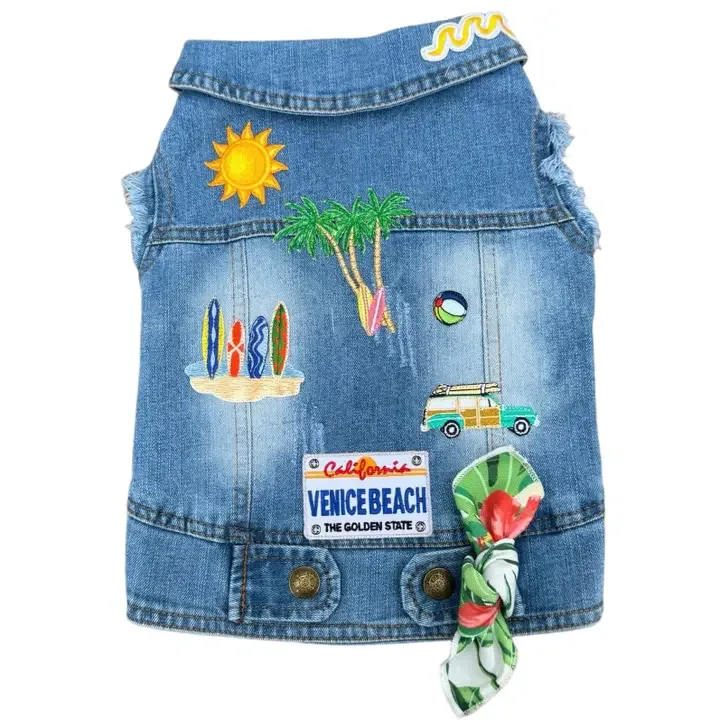 Venice Beach Denim Vest
