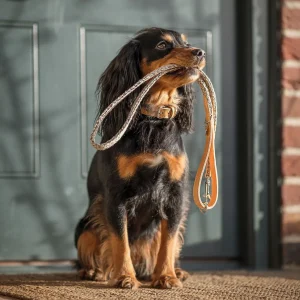Essentials Herdwick Dog Collar in Pebble by Lords & Labradors