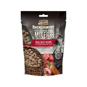 Merrick 'Backcountry' Grain-Free Freeze-Dried Raw Beef Dog Food Mixers - 12.5 oz Bag