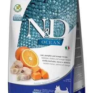 Farmina N&D Ocean Codfish & Pumpkin Mini Canned Dog Food - 4.9 oz - Case of 6
