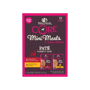 Wellness CORE Mini Meals for Small Breeds Wet Dog Food
