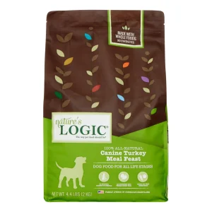 Nature's Logic Original Turkey Dry Dog Food - 4.4 lb Bag