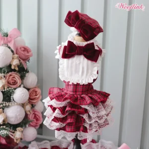 Wooflink JOY Dress in Red