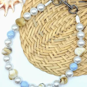 Blue Tide Beaded Collar