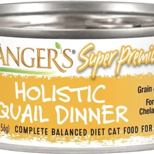 Evanger's Holistic Quail Dinner Super Premium Canned Cat Food - 5.5 oz Cans - Case of 24