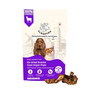 Floofyou Air Dried High Protien Goat Organs Jerky Dog & Cat Treats