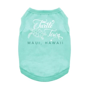 Turtle Town Maui, HI Tank Top - Teal