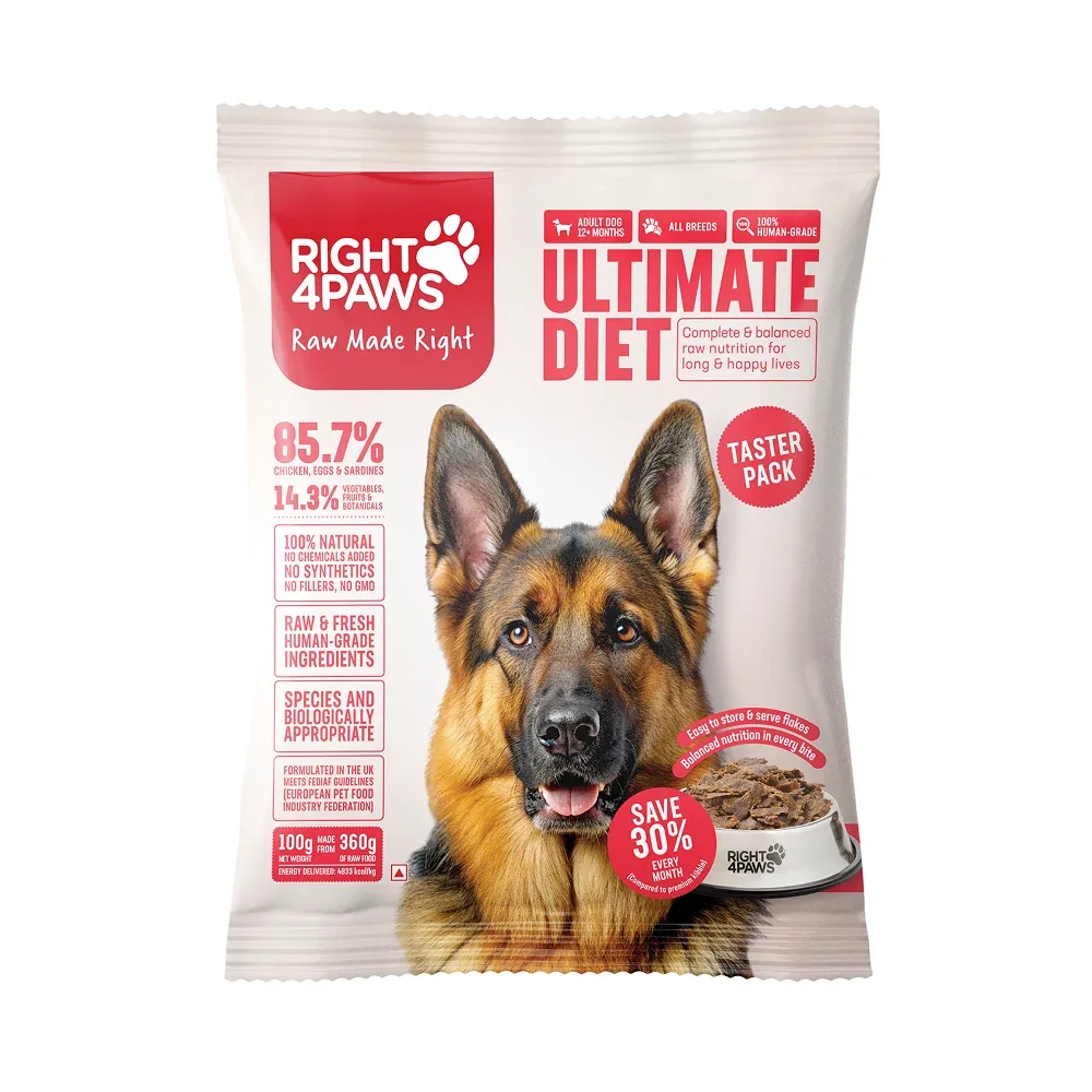 Right4Paws Ultimate Diet Taster Pack Adult Dog Dry Food