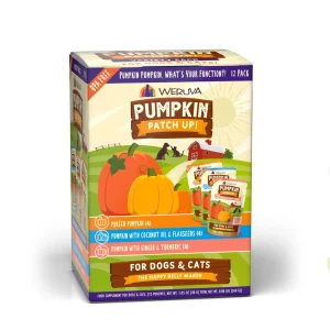 Weruva Dog and Cat Pumpkin Variety Pack Wet Pet Food - 1.05 Oz - Case of 12