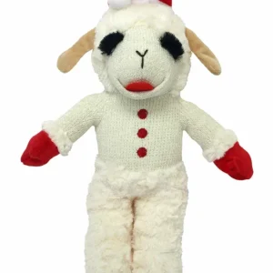 Multipet Lamb Chop Standing with Santa Hat