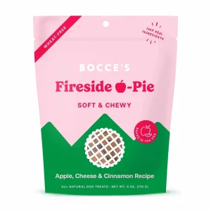 Bocce's Bakery Fireside Apple Pie Soft & Chewy Dog Treats 6 oz