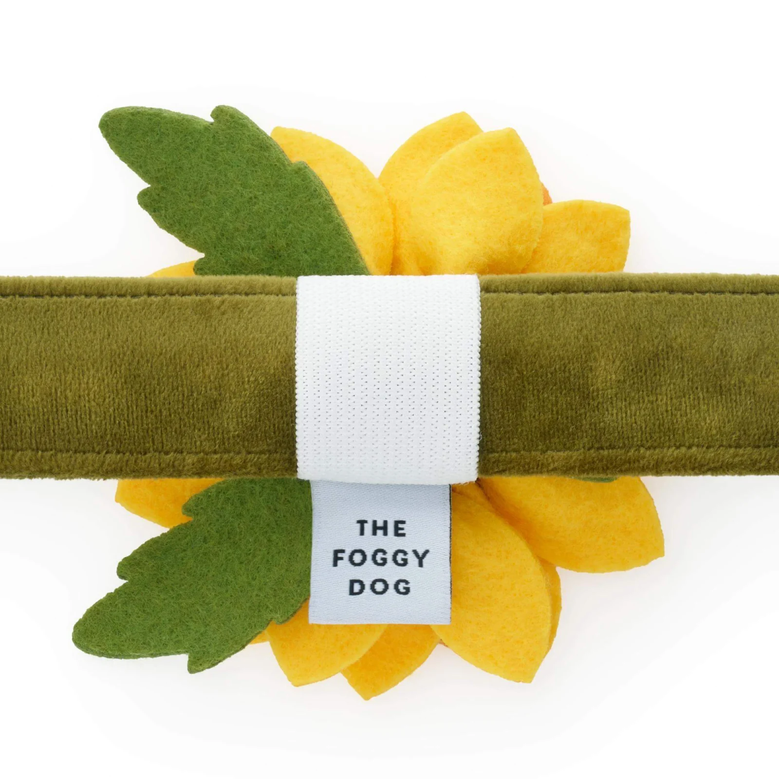 Sunflower Dog Collar Flower Set - Image 2