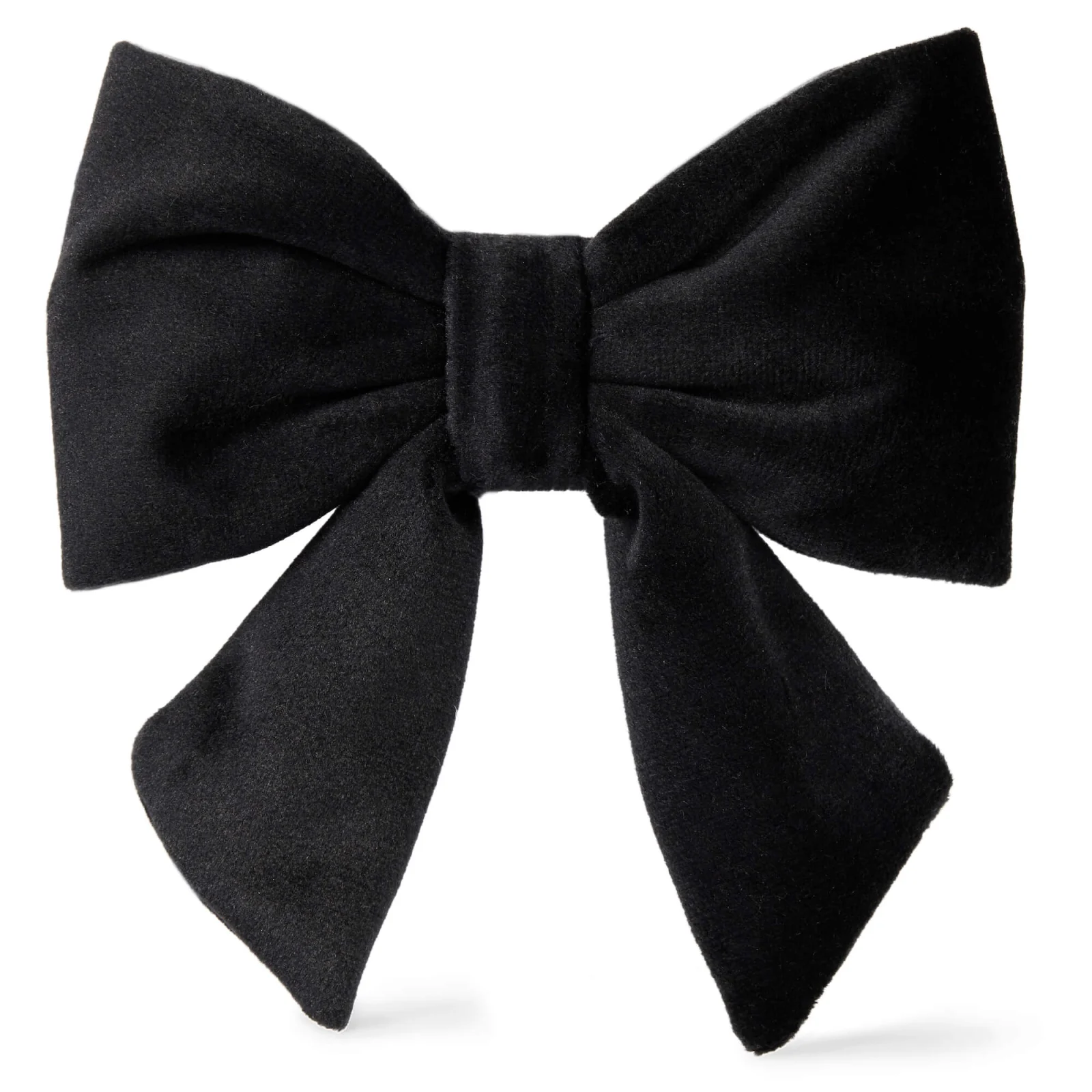 Black Velvet Lady Dog Bow - Image 2