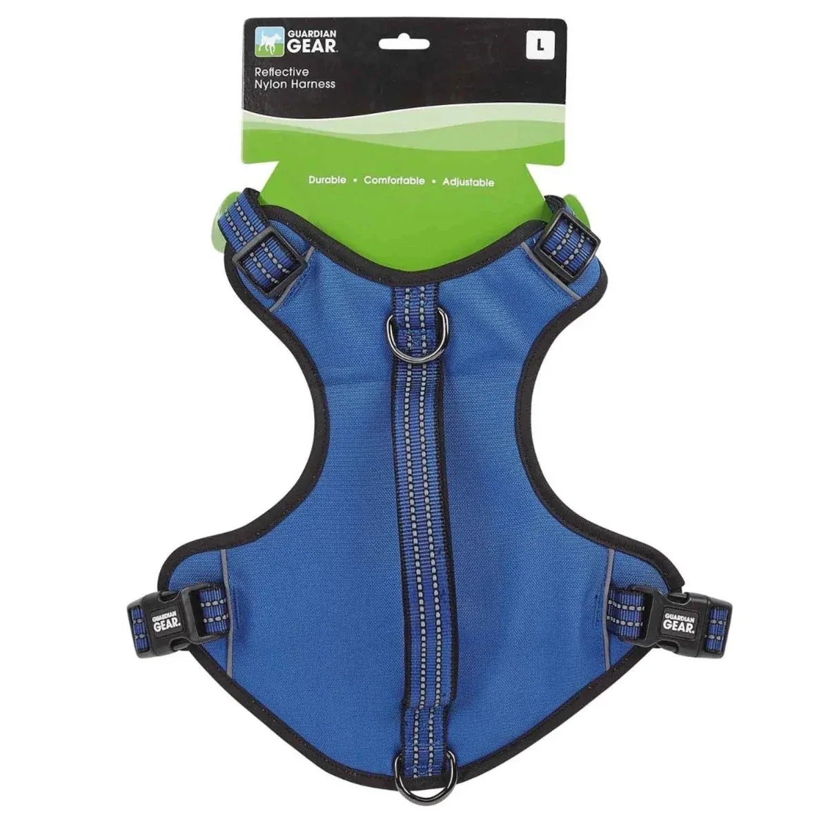 GG Reflective Nylon Harness X-Small Blu