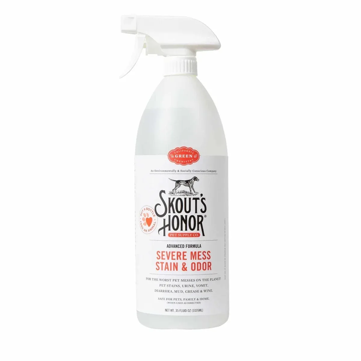 Skout's Honor Severe Mess Stain & Odor - Advanced Formula (Dog) 35 oz - Image 2