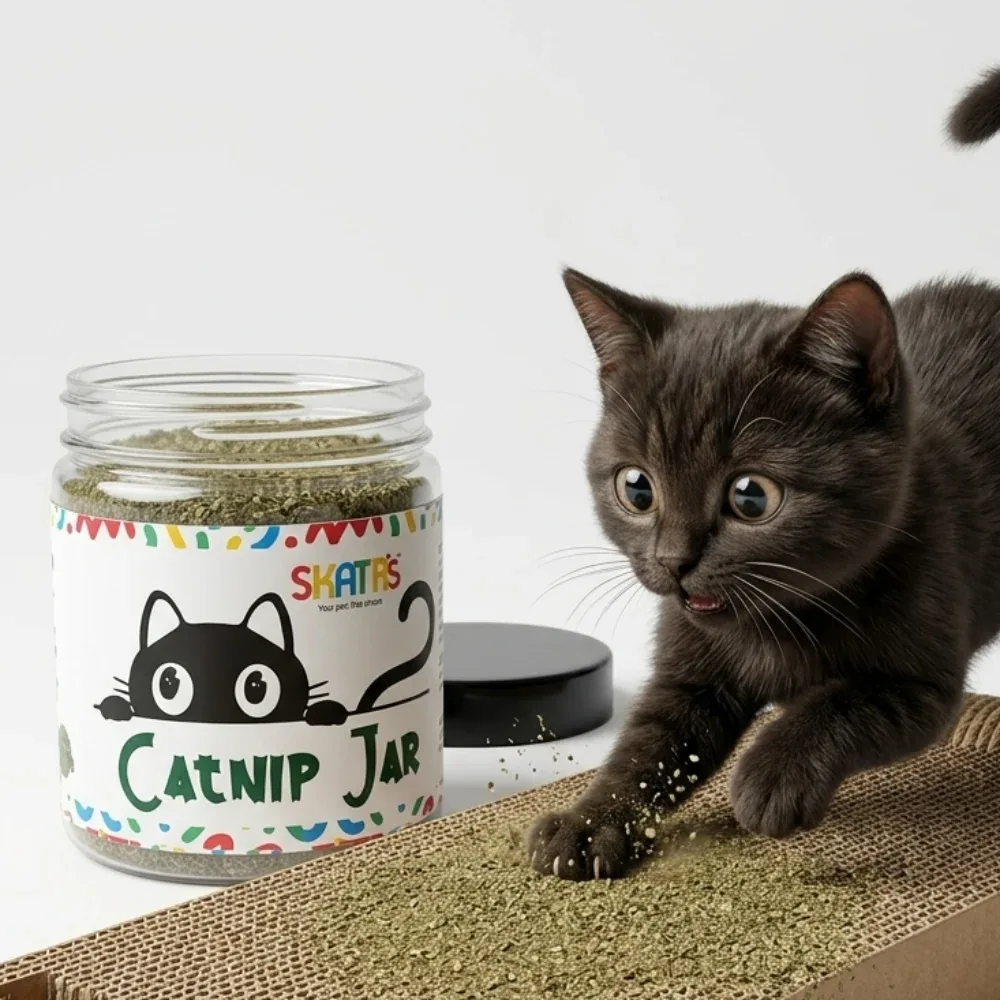 Skatrs Catnip Jar for Cats - Image 2