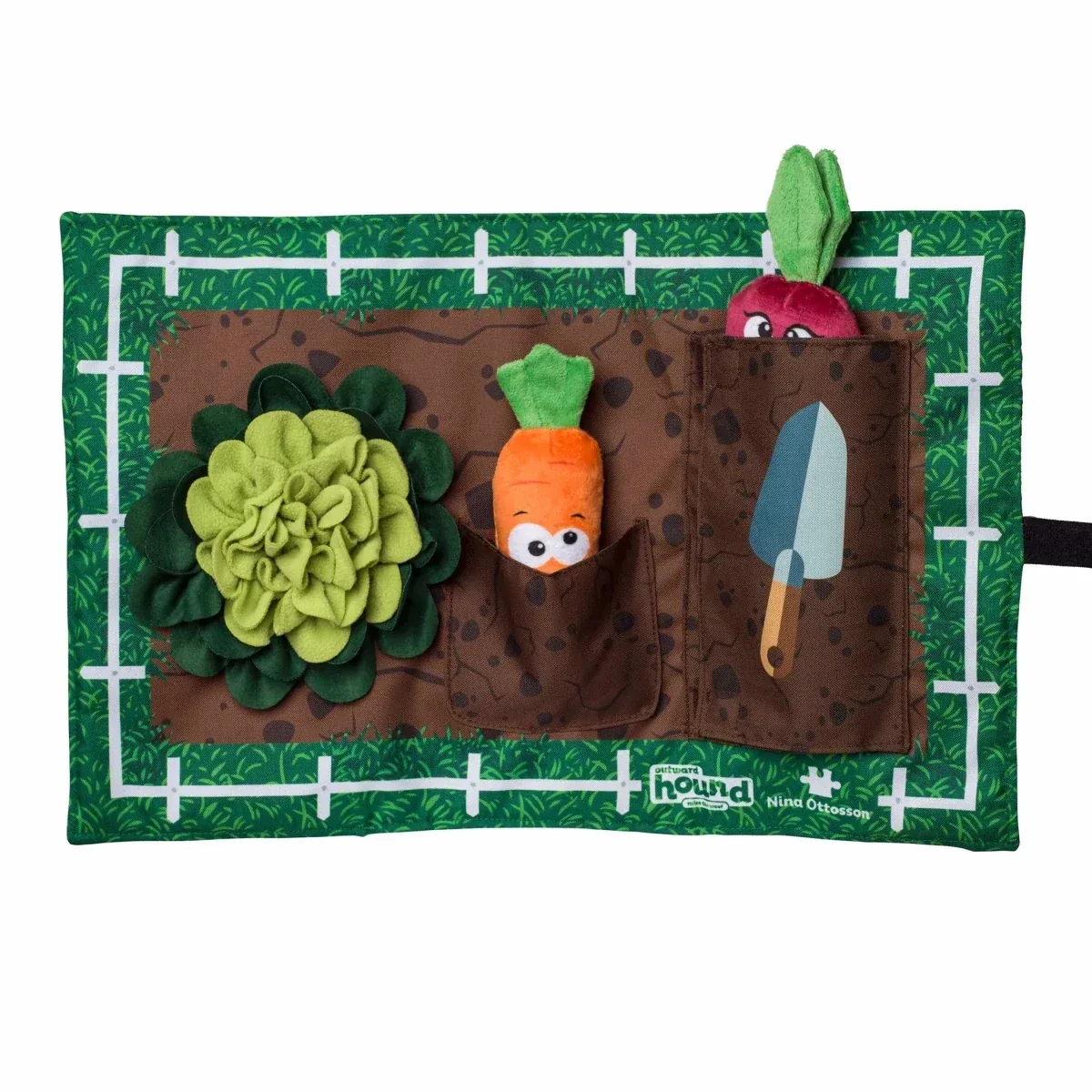Nina Ottosson Activity Matz Garden Game Dog Puzzle Mat - Image 2
