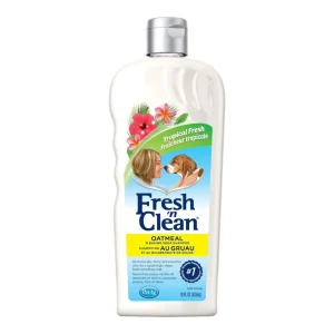 Fresh 'N Clean Oatmeal N Baking Soda Tropical Dog Shampoo, 18 oz