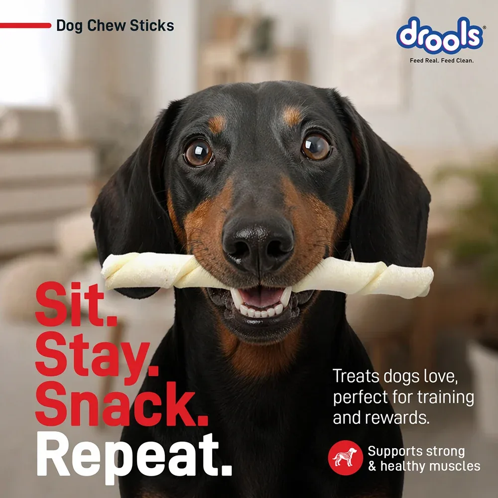 Drools Rawhide Chicken Liver Sticks Dog treats - Image 2