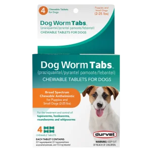 Dog Worm Tabs