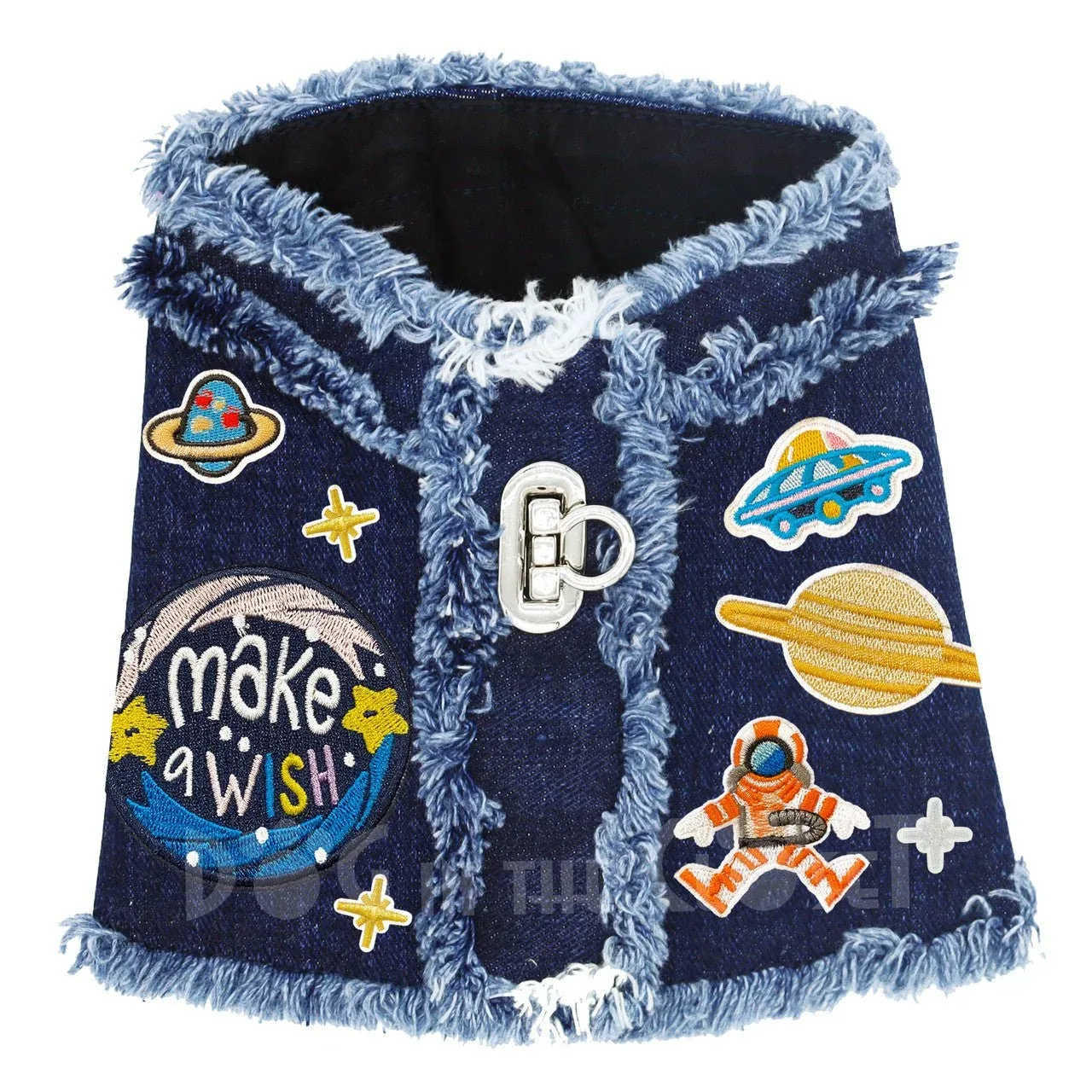 Space Denim Harness Vest in 3 Colors - Image 2