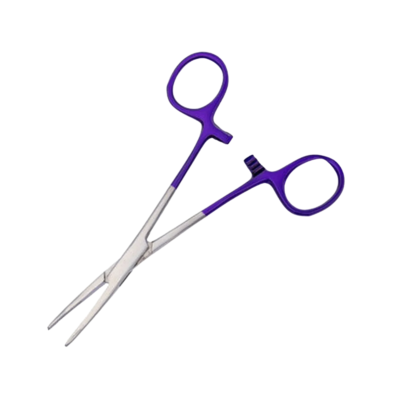 Aaronco Hemostat Straight with Purple handles - Image 2