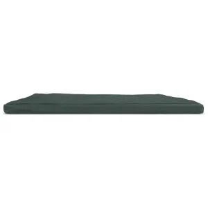 Furhaven Kennel Pad Pet Bed - Green (Medium)