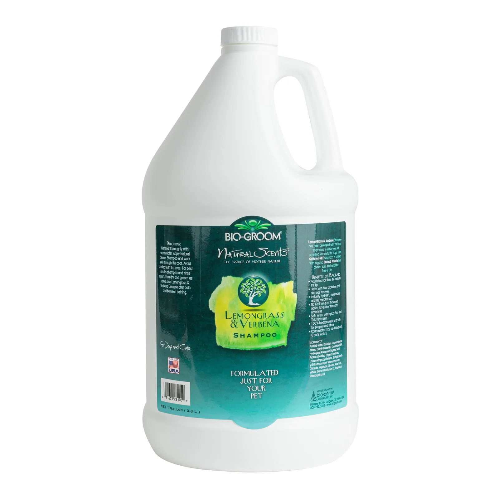 Natural Scents Lemongrass & Verbena Shampoo - Image 2